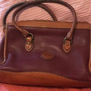 Authentic Dooney & Bourke- deep burgundy color
